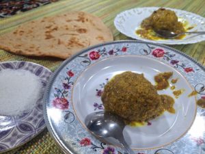 روز هفتم دورۀ حفظ و شام کوفته!