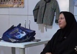 دختران موکب علمی امام صادق پای صحبت مادر شهید چملی پور
